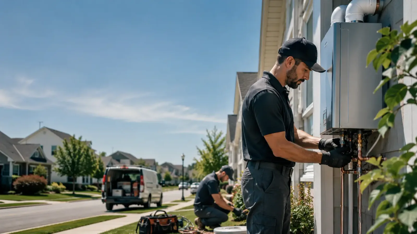 Tankless Water Heater Installation in Justin, TX